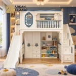 سرير دورين بتصميم بيت متعدد المزايا