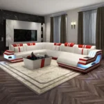 كنب زاوية مودرن فخم بتصميم عصري