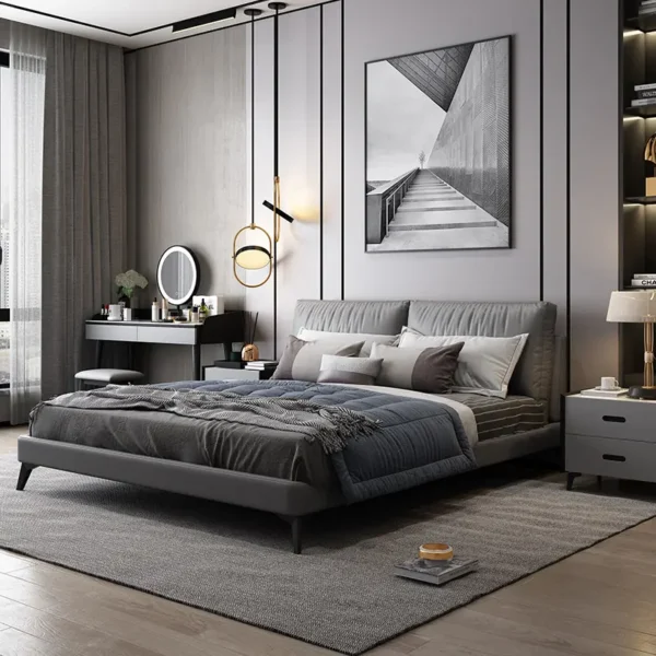 سرير بتصميم ايطالى مودرن فخم