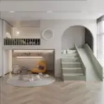 سرير اطفال بتصميم فاخر