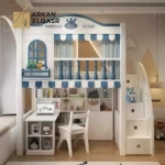 سرير نوم اطفال دورين بتصميم مميز